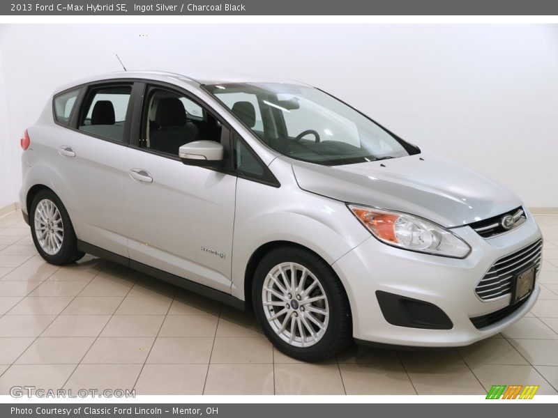 Ingot Silver / Charcoal Black 2013 Ford C-Max Hybrid SE