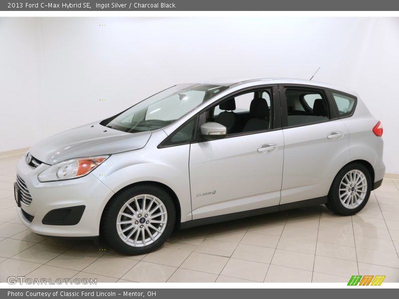 Ingot Silver / Charcoal Black 2013 Ford C-Max Hybrid SE