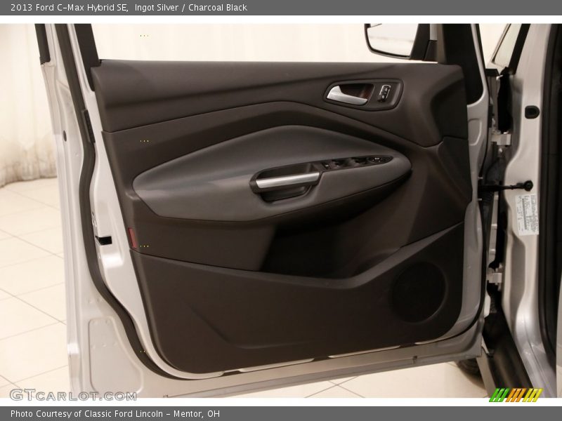 Ingot Silver / Charcoal Black 2013 Ford C-Max Hybrid SE