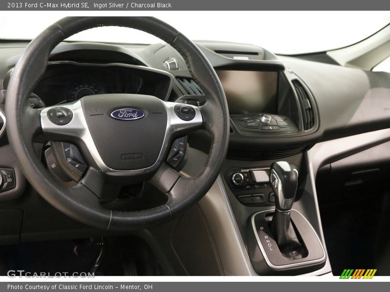 Ingot Silver / Charcoal Black 2013 Ford C-Max Hybrid SE
