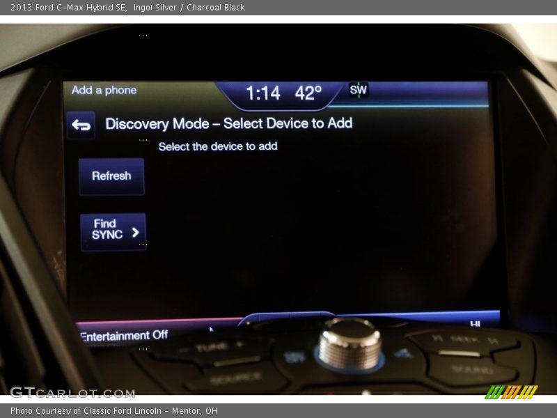 Ingot Silver / Charcoal Black 2013 Ford C-Max Hybrid SE