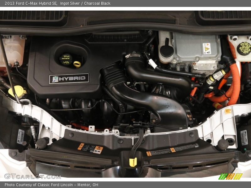 Ingot Silver / Charcoal Black 2013 Ford C-Max Hybrid SE