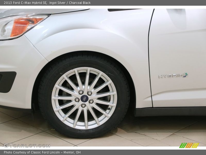Ingot Silver / Charcoal Black 2013 Ford C-Max Hybrid SE