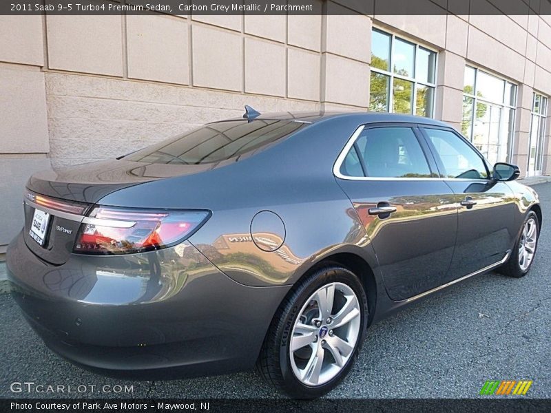 Carbon Grey Metallic / Parchment 2011 Saab 9-5 Turbo4 Premium Sedan