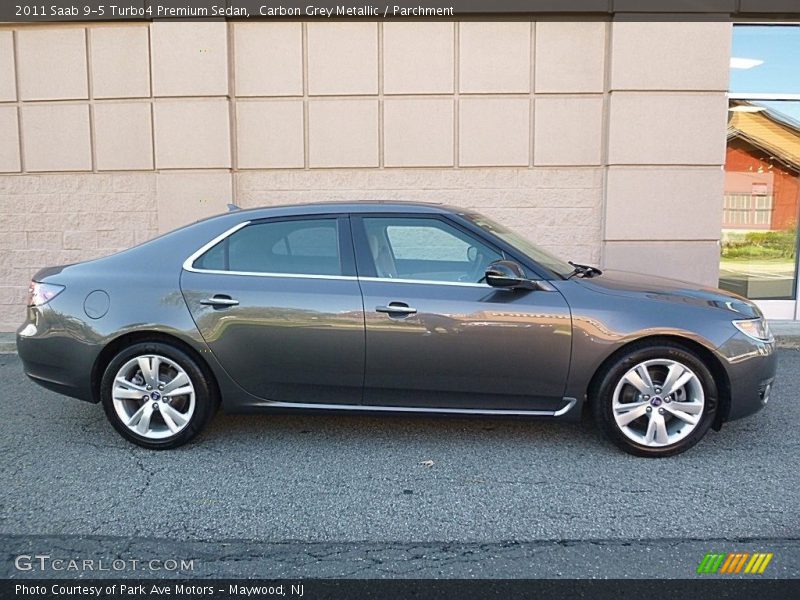 Carbon Grey Metallic / Parchment 2011 Saab 9-5 Turbo4 Premium Sedan