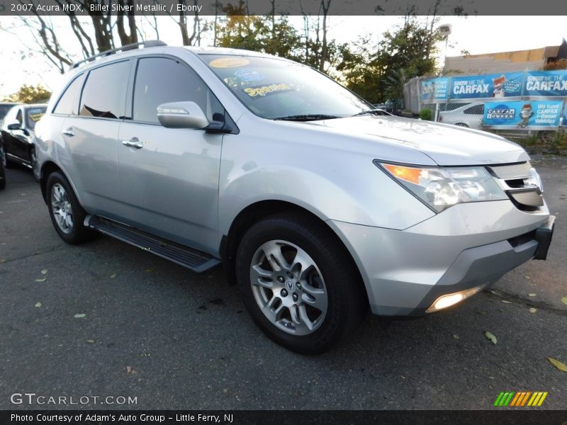 Billet Silver Metallic / Ebony 2007 Acura MDX