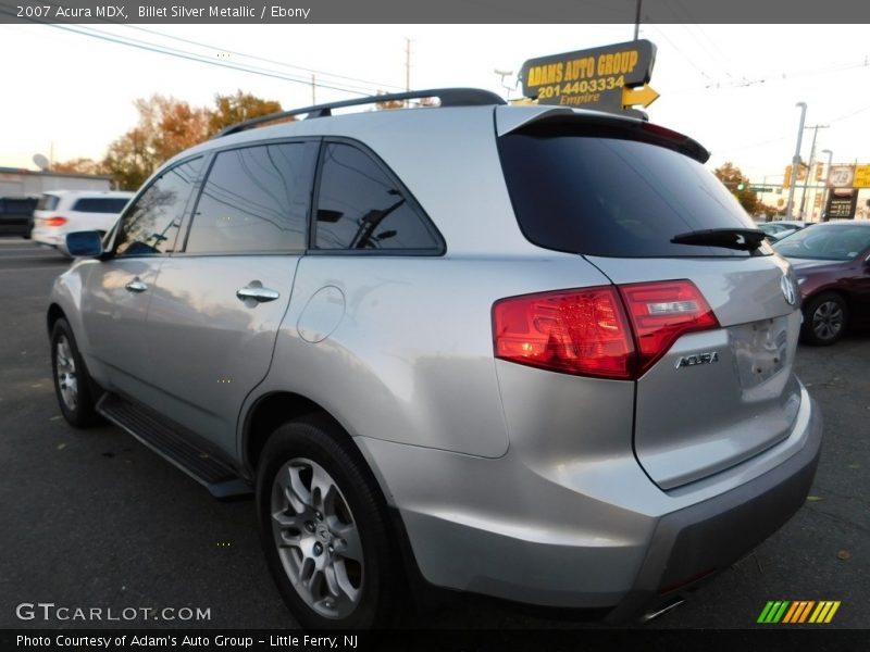 Billet Silver Metallic / Ebony 2007 Acura MDX