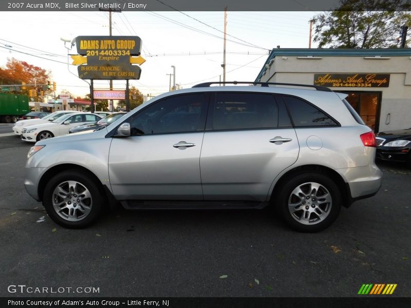 Billet Silver Metallic / Ebony 2007 Acura MDX