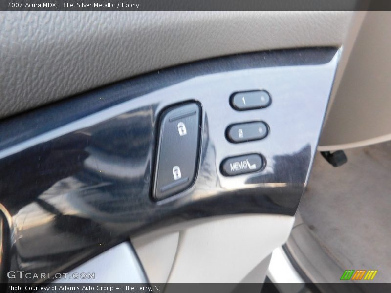 Billet Silver Metallic / Ebony 2007 Acura MDX