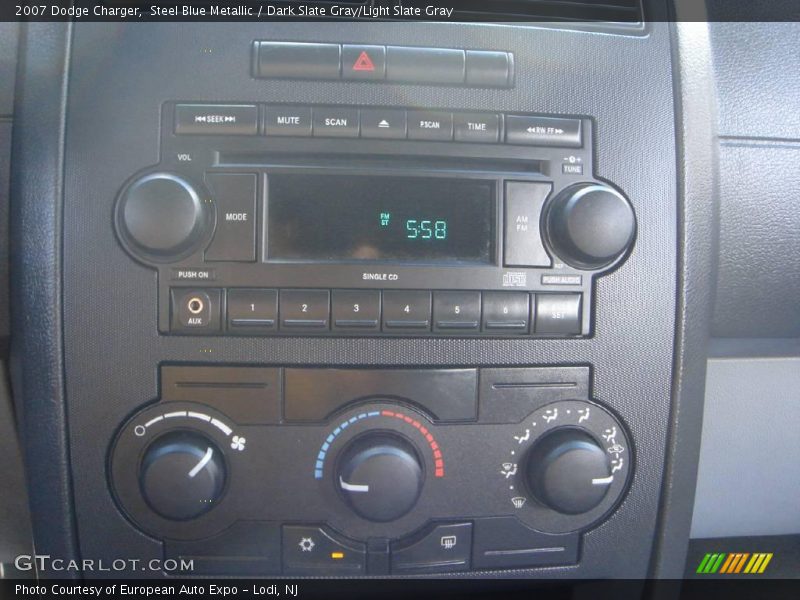 Steel Blue Metallic / Dark Slate Gray/Light Slate Gray 2007 Dodge Charger