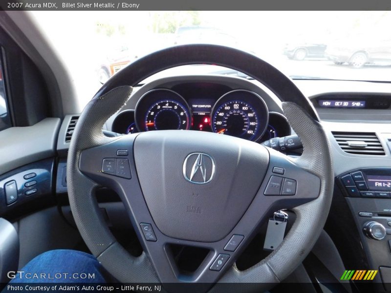 Billet Silver Metallic / Ebony 2007 Acura MDX