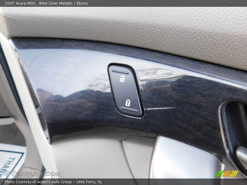 Billet Silver Metallic / Ebony 2007 Acura MDX