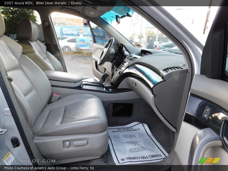 Billet Silver Metallic / Ebony 2007 Acura MDX