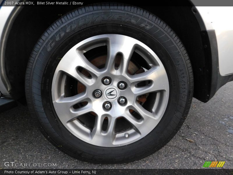 Billet Silver Metallic / Ebony 2007 Acura MDX