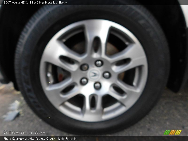 Billet Silver Metallic / Ebony 2007 Acura MDX