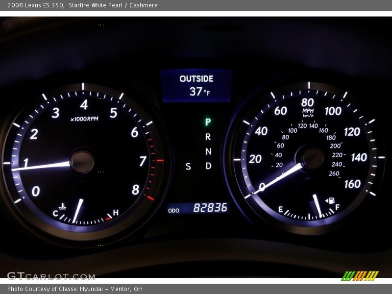 Starfire White Pearl / Cashmere 2008 Lexus ES 350
