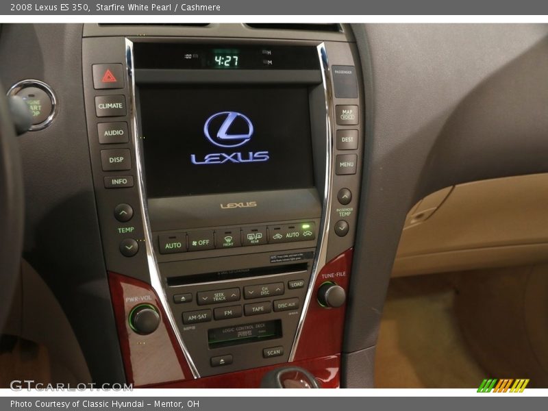 Starfire White Pearl / Cashmere 2008 Lexus ES 350