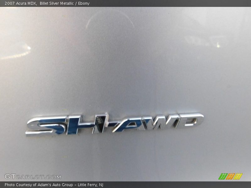 Billet Silver Metallic / Ebony 2007 Acura MDX