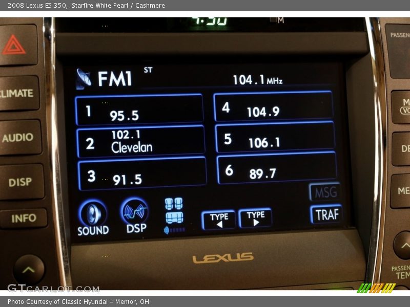Starfire White Pearl / Cashmere 2008 Lexus ES 350