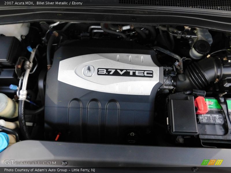 Billet Silver Metallic / Ebony 2007 Acura MDX