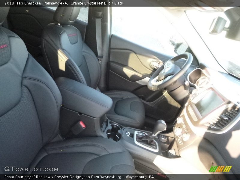 Granite Crystal Metallic / Black 2018 Jeep Cherokee Trailhawk 4x4