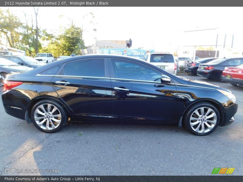 Midnight Black / Black 2012 Hyundai Sonata Limited 2.0T