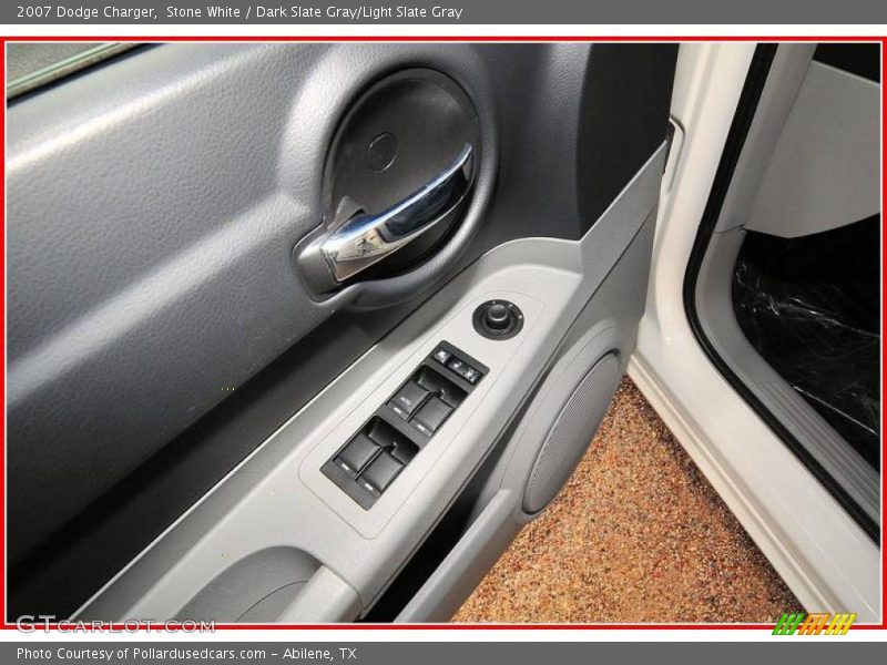 Stone White / Dark Slate Gray/Light Slate Gray 2007 Dodge Charger
