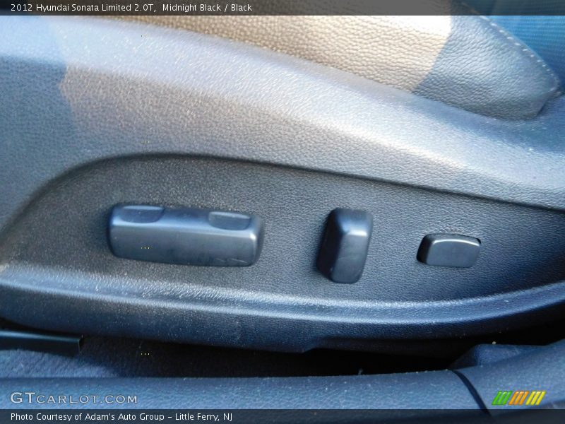 Midnight Black / Black 2012 Hyundai Sonata Limited 2.0T