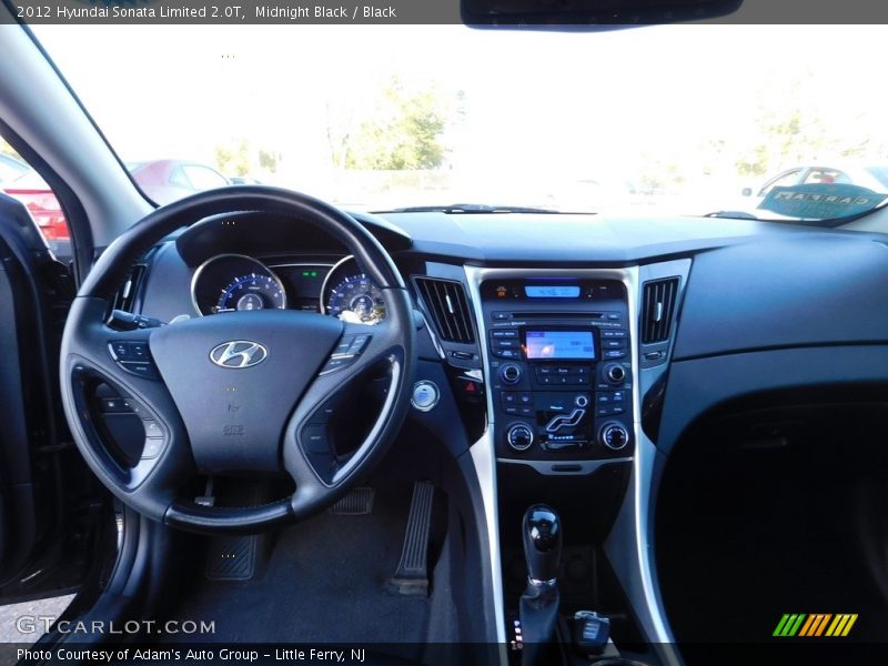 Midnight Black / Black 2012 Hyundai Sonata Limited 2.0T