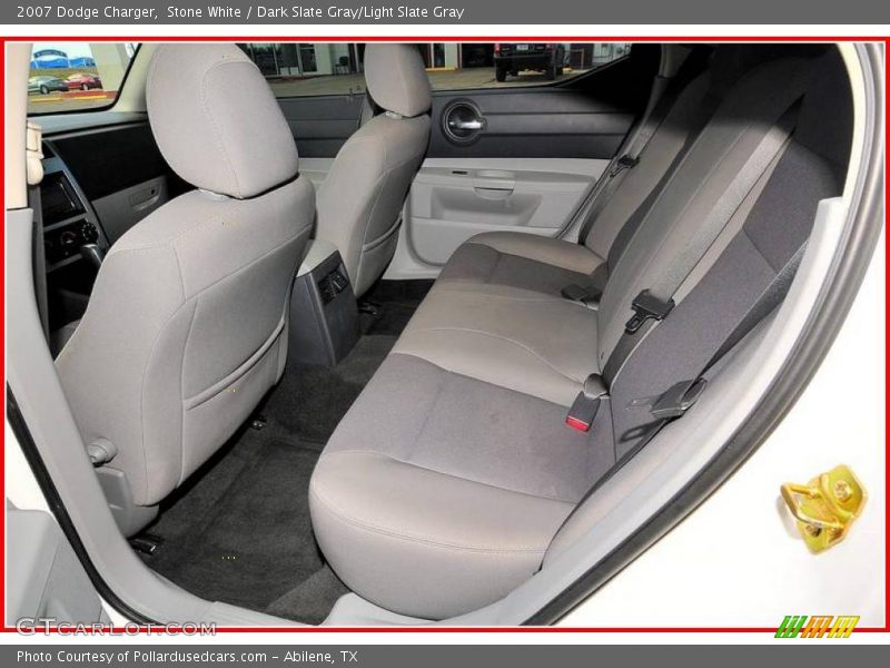 Stone White / Dark Slate Gray/Light Slate Gray 2007 Dodge Charger
