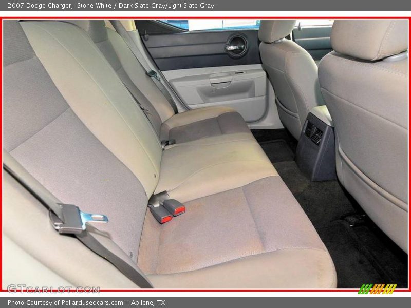 Stone White / Dark Slate Gray/Light Slate Gray 2007 Dodge Charger