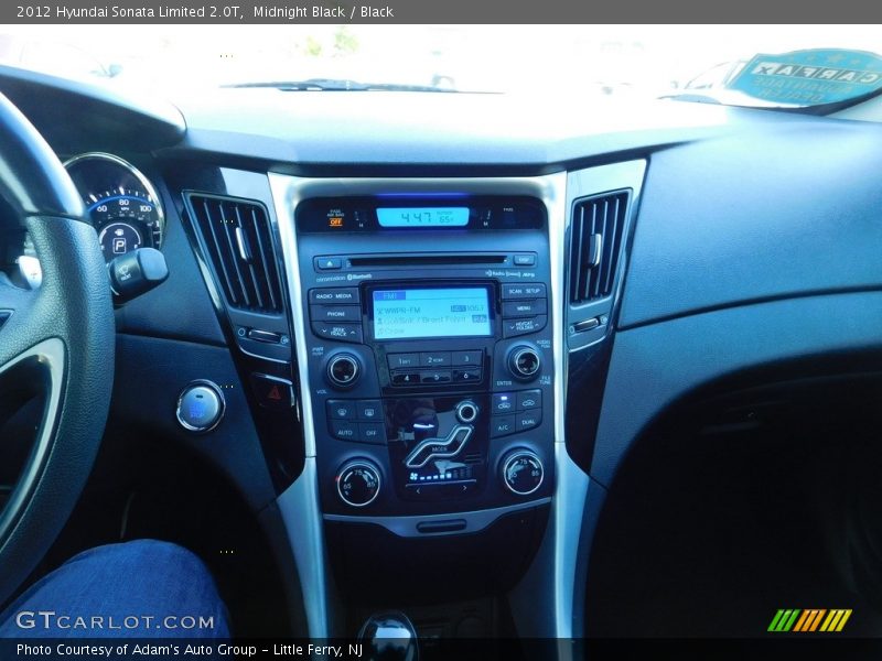 Midnight Black / Black 2012 Hyundai Sonata Limited 2.0T