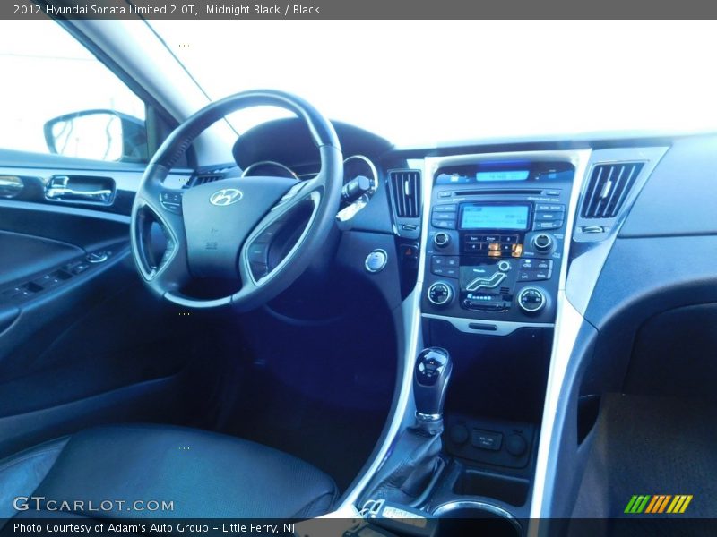 Midnight Black / Black 2012 Hyundai Sonata Limited 2.0T