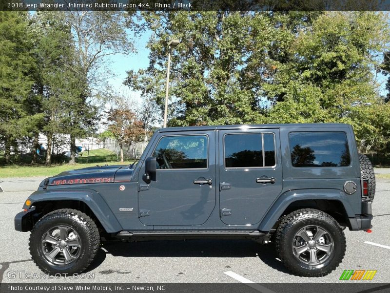  2018 Wrangler Unlimited Rubicon Recon 4x4 Rhino