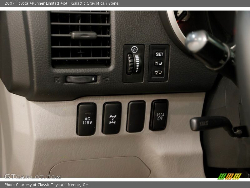 Galactic Gray Mica / Stone 2007 Toyota 4Runner Limited 4x4