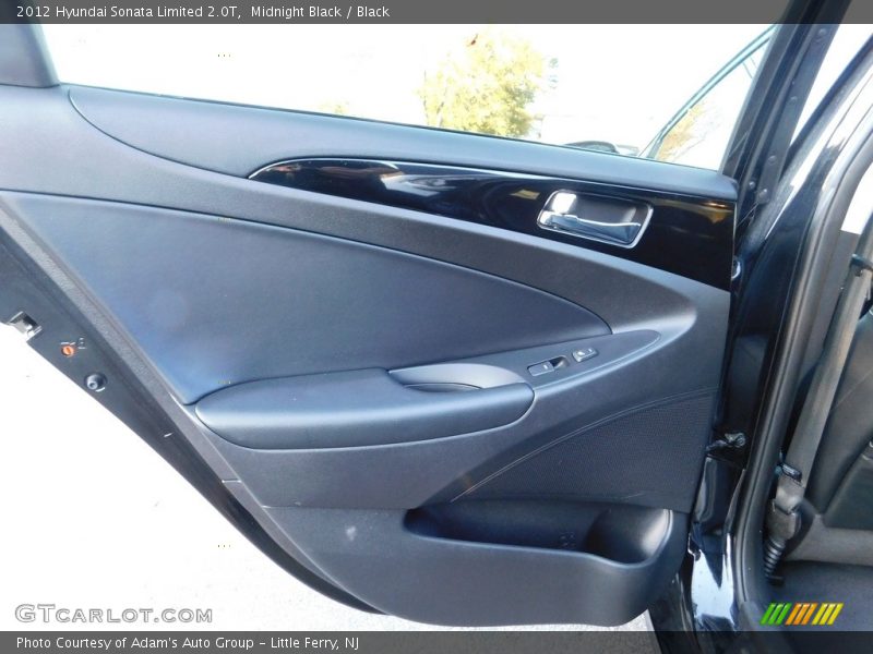 Midnight Black / Black 2012 Hyundai Sonata Limited 2.0T
