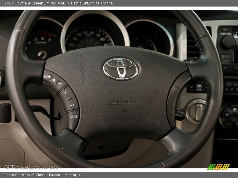 Galactic Gray Mica / Stone 2007 Toyota 4Runner Limited 4x4