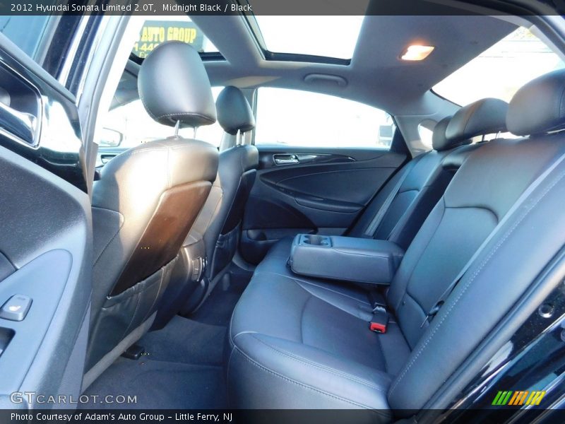 Midnight Black / Black 2012 Hyundai Sonata Limited 2.0T