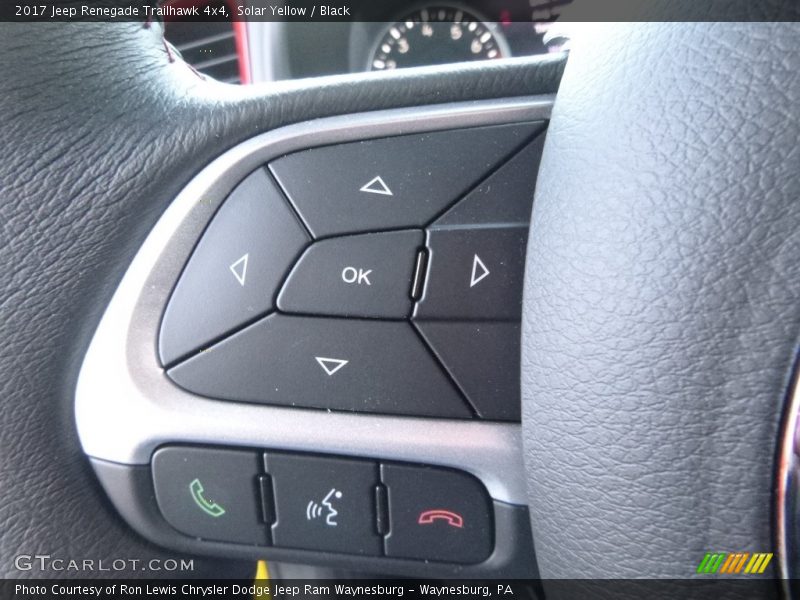 Solar Yellow / Black 2017 Jeep Renegade Trailhawk 4x4