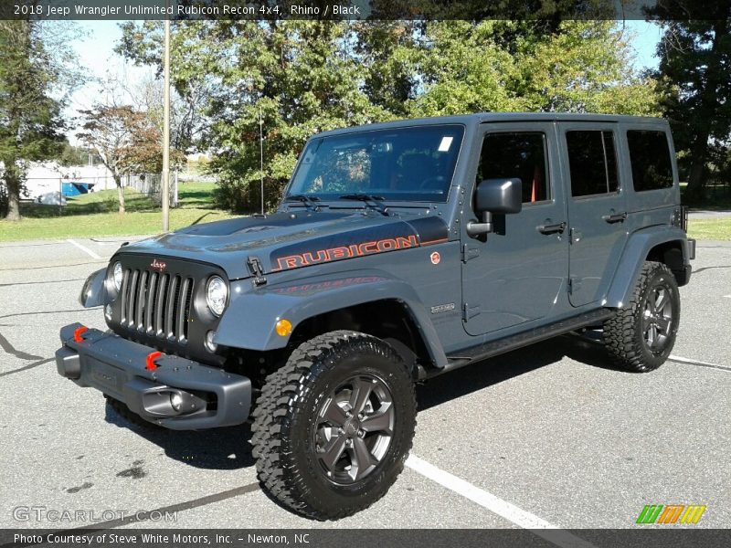 Front 3/4 View of 2018 Wrangler Unlimited Rubicon Recon 4x4