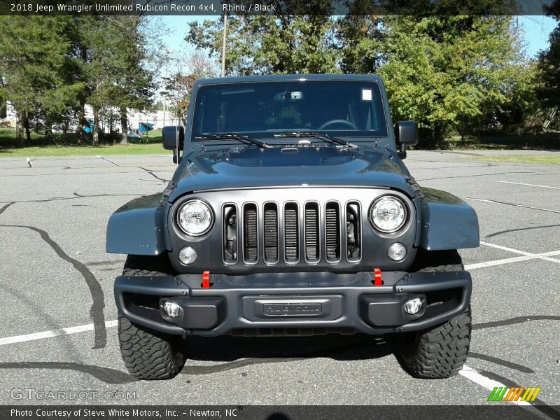 Rhino / Black 2018 Jeep Wrangler Unlimited Rubicon Recon 4x4