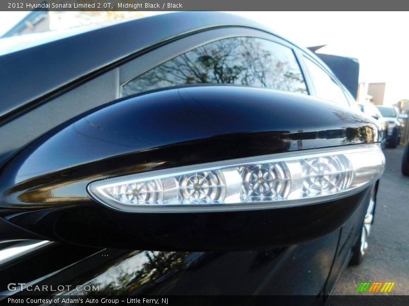 Midnight Black / Black 2012 Hyundai Sonata Limited 2.0T