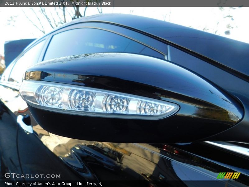 Midnight Black / Black 2012 Hyundai Sonata Limited 2.0T