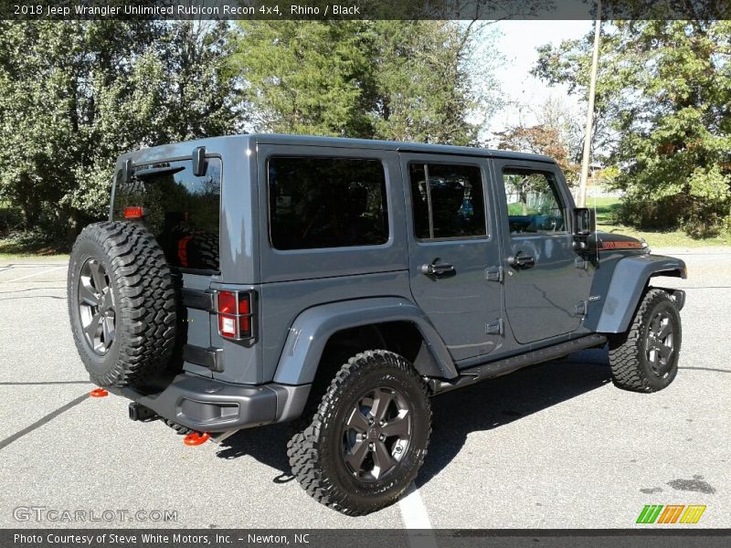 Rhino / Black 2018 Jeep Wrangler Unlimited Rubicon Recon 4x4