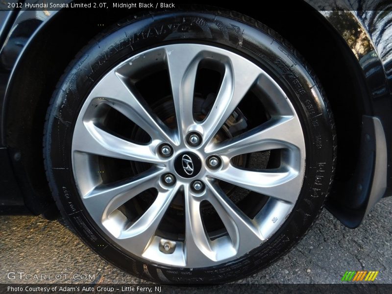 Midnight Black / Black 2012 Hyundai Sonata Limited 2.0T