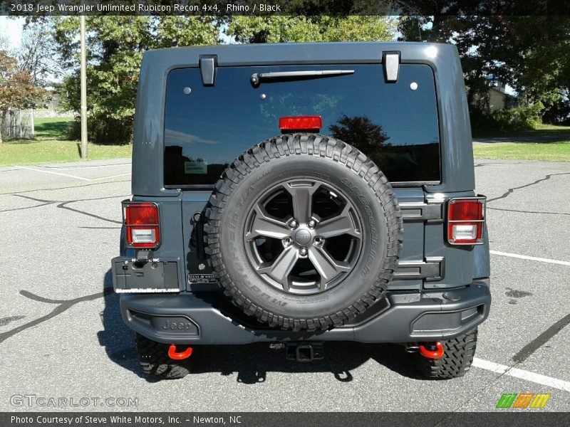 Rhino / Black 2018 Jeep Wrangler Unlimited Rubicon Recon 4x4