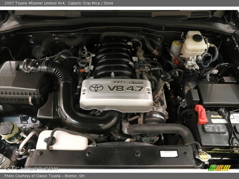 Galactic Gray Mica / Stone 2007 Toyota 4Runner Limited 4x4