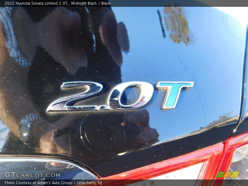 Midnight Black / Black 2012 Hyundai Sonata Limited 2.0T