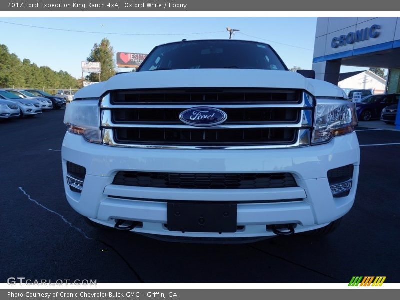 Oxford White / Ebony 2017 Ford Expedition King Ranch 4x4