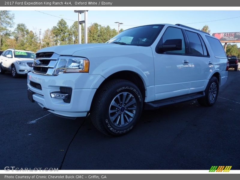 Oxford White / Ebony 2017 Ford Expedition King Ranch 4x4